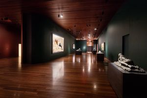 Exhibition view: Kehinde Wiley, _An Archaeology of Silence,_ de Young Museum, San Francisco (18 March–15 October 2023). Courtesy Fine Arts Museums of San Francisco. Photo: Gary Sexton.